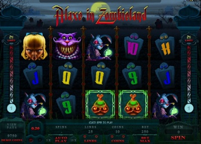Microgaming Alaxe in Zombieland