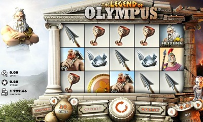 Microgaming Legend of Olympus