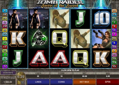 Microgaming Tomb Raider II