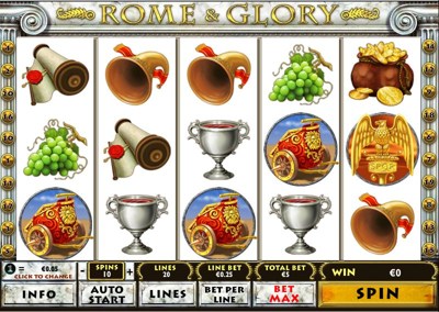 Playtech Rome and Glory