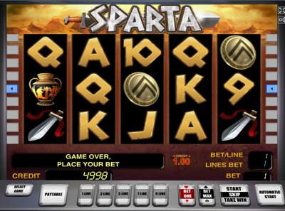 Playtech Sparta