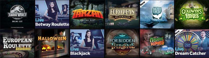 Betway Casino Games Betway Casino Games