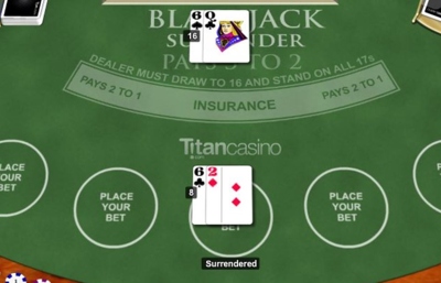 Blackjack Surrender