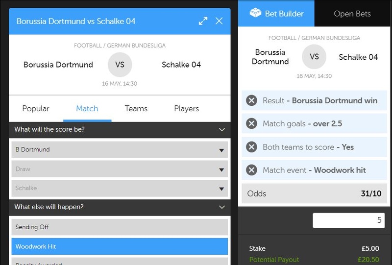 Bet Builders: How to Create an Acca With Bets From the Same Match