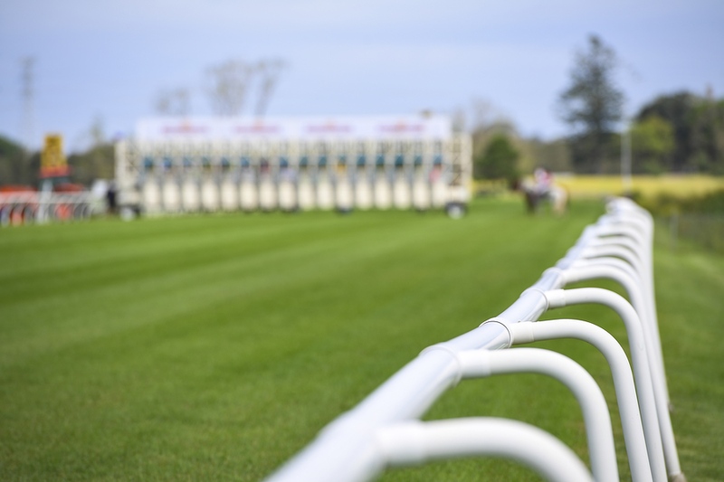 Empty Race Track