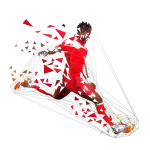 Footballer Disintegrating