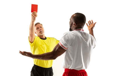 Player Shown Red Card