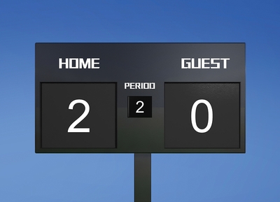 Scoreboard 2-0