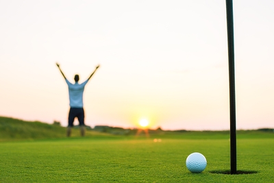 Happy Golfer