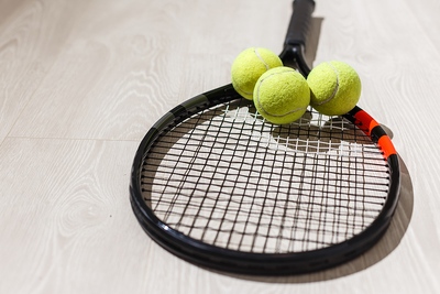 Tennis Racket and Balls