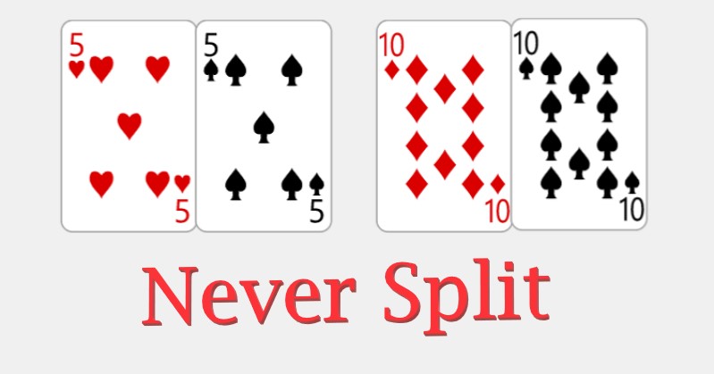 Blackjack Never Split