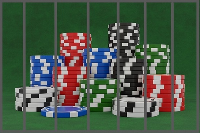 Stack of Chips En Prison