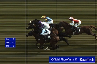 Photo Finish Horse Race