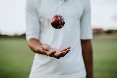 Throwing Catching Cricket Ball