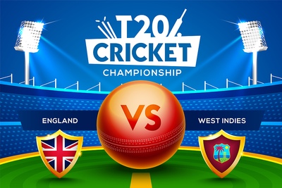 T20 Cricket England West Indies