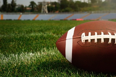 American Football on Grass