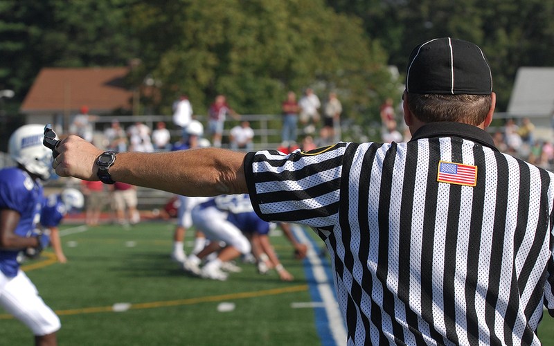 American Football Referee