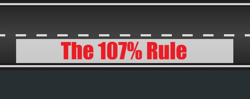 F1 107 Percent Rule