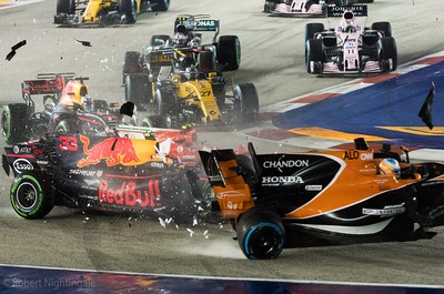 Formula One Crash