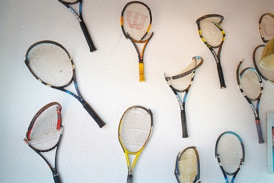 Broken Tennis Rackets