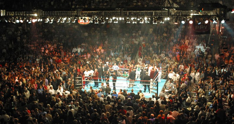 Boxing Ring Crowd