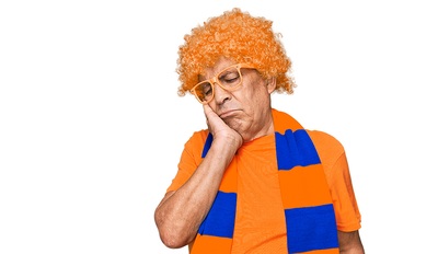 Bored Football Supporter