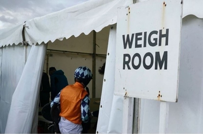 Jockey weigh room