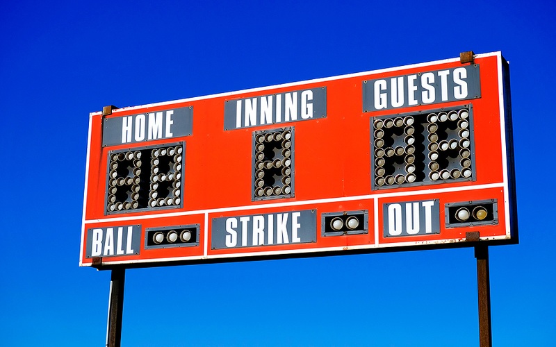 Baseball Scoreboard Innings