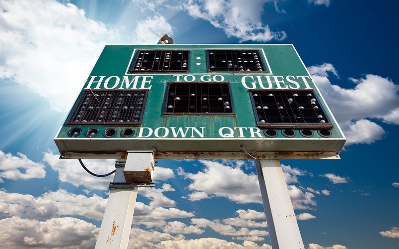 American Football Scoreboard