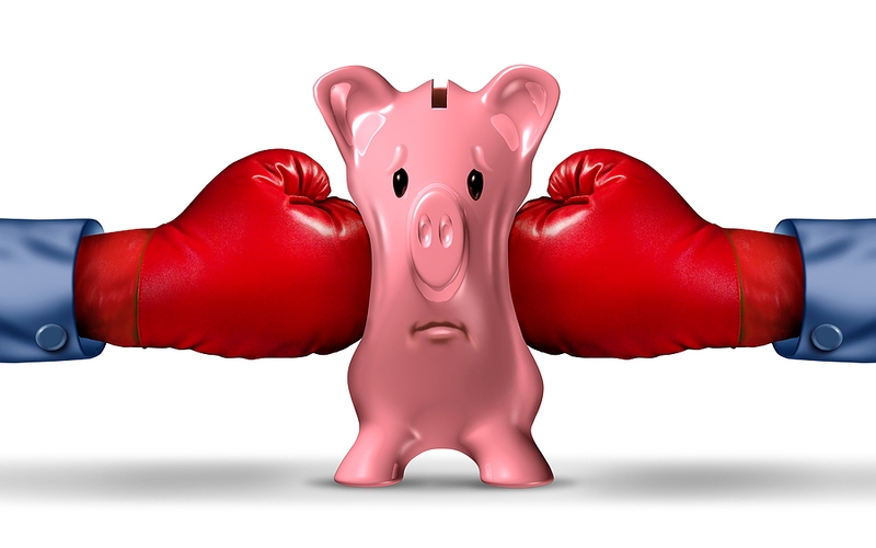 Boxing Gloves Piggy Bank