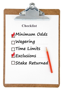 Free Bet Checklist