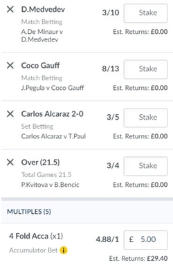 Tennis Acca